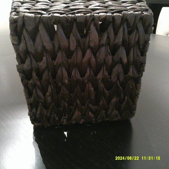 Brown Wicker Basket - Picture 3 of 4